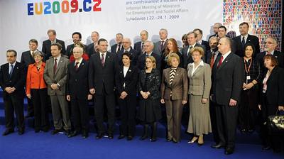 Ministi EU si v Luhaovicích pochutnali na zabijakových specialitách
